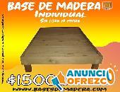 Base individual de madera super resistente en Apodaca